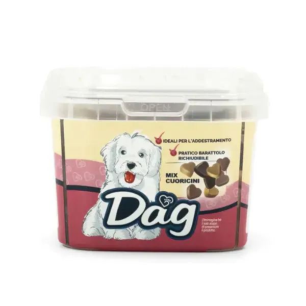 Dag Dog Adult Snack Mix Cuoricini 120 gr Mix