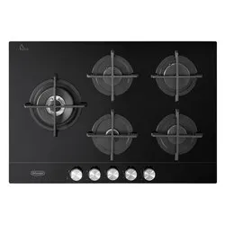 Piano cottura gas 5 zone LIFE Nsl 575D Ncm Black (75cm)