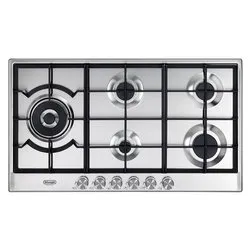 Piano cottura gas 5 zone LIFE Nsl 590D X Inox (90cm)