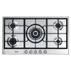 Piano cottura gas 5 zone LIFE Nsl 590 X Inox (90cm)