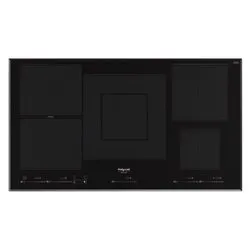 Piano cottura induzione 5 zone Ht 1090 Ba Black (90cm)