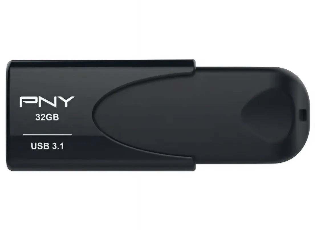 Memoria Esterna USB-A 3.1 PNY Attache 4, 32Gb FD32GATT431KK-EF
