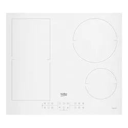 Piano cottura induzione 4 zone INDYFLEX Hii64200Fmtw White (60cm)
