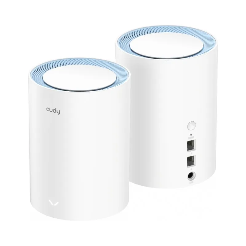 Cudy M1200 Confezione da 2 sistemi Wi-Fi Mesh AC1200 dual band