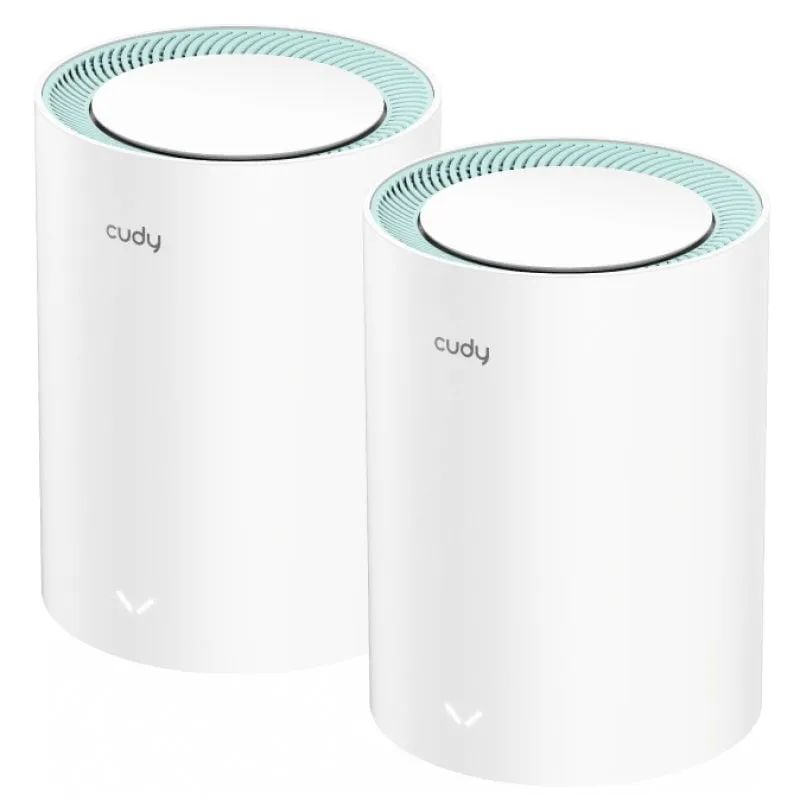 Cudy M1300 Confezione da 2 sistemi Wi-Fi Mesh AC1200 dual band