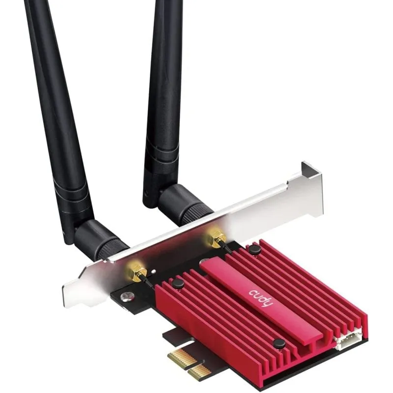 Scheda di rete Cudy WE3000S AX5400 Tri-Band Wi-Fi 6E PCI Express