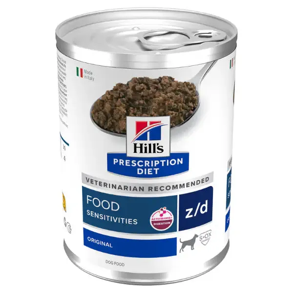 Hill's Prescription Diet z/d Canine 370 gr Ricetta Original - Dieta veterinaria per cani