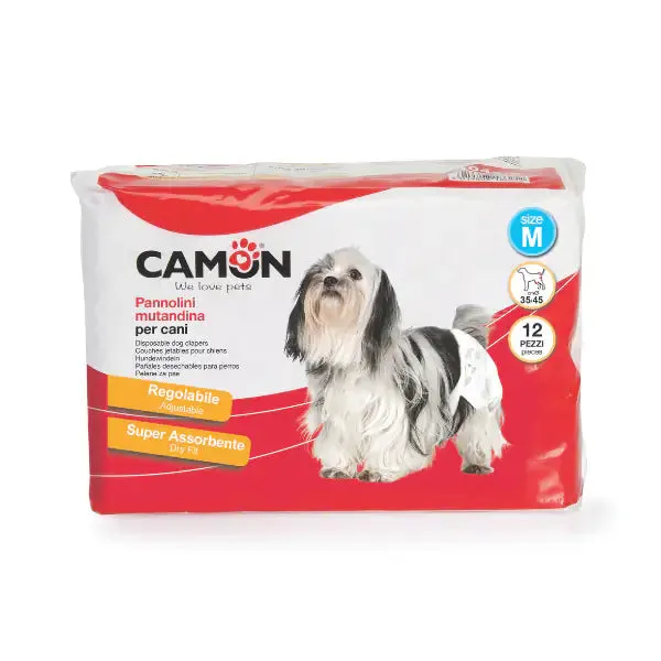 Pannolini Mutandina 12 pezzi Camon Misura 35-45 cm