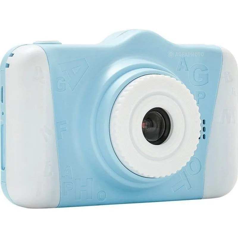 Fotocamera Compatta AgfaPhoto Realikids Cam 2 12MP Doppio Sensore Filtri Selfie Blu