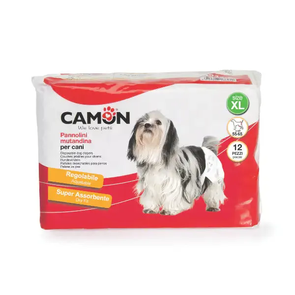 Pannolini Mutandina 12 pezzi Camon Misura 55-65 cm