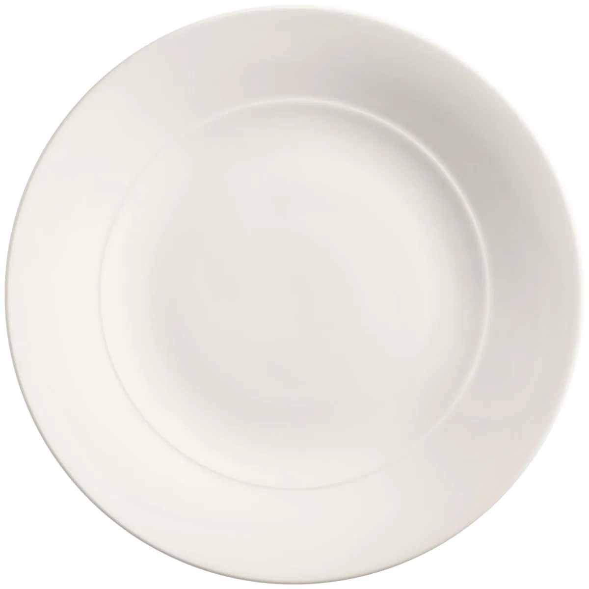 12x VEGA Piatto Premiora piano; 27 cm (Ø); bianco crema; rotonda; 12 pz. / Pacco