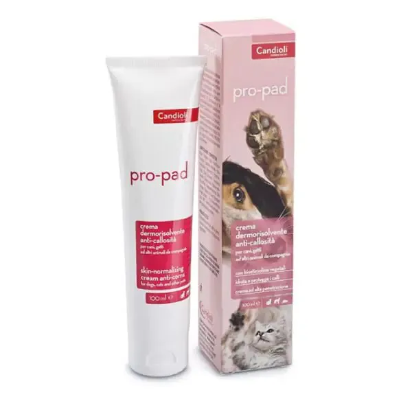 Candioli Pharma Pro-Pad Dermorisolvente anti-callosità Crema per cani e gatti 100 ml