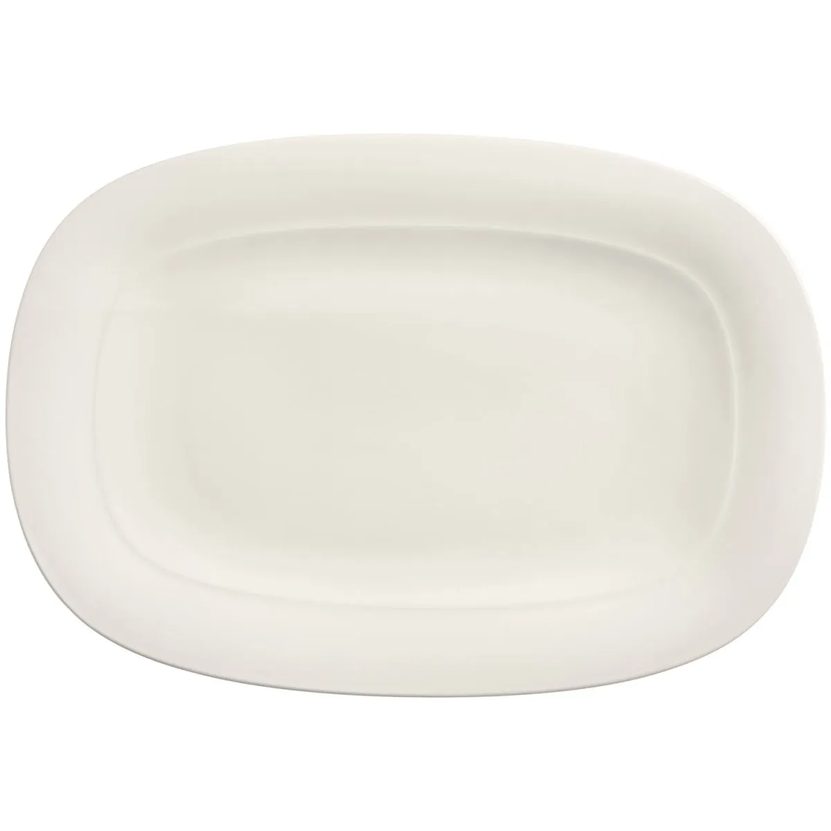 12x VEGA Piatto Premiora; 32x22x2.5 cm (LxLxH); bianco crema; ovale; 12 pz. / Pacco