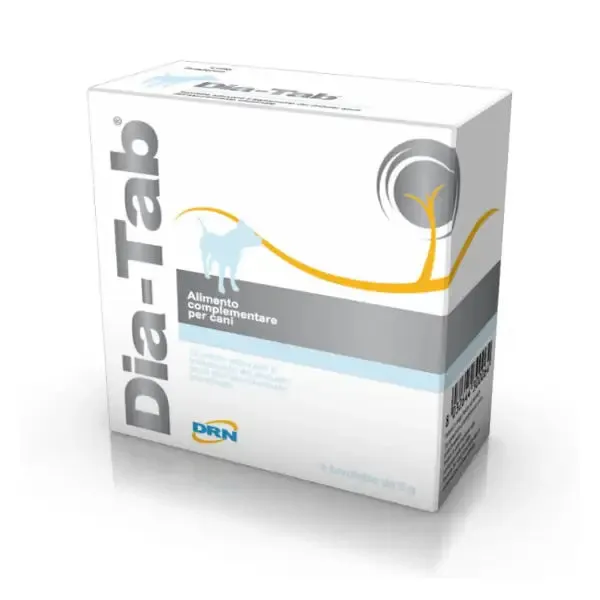 DRN Dia Tab Supporto intestinale Cane Compresse per cani 6 Compresse - Integratori per cani