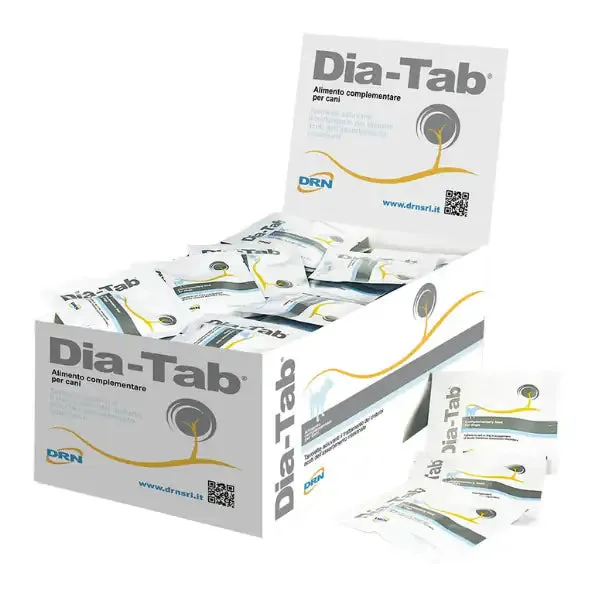 DRN Dia Tab Supporto intestinale Cane Compresse per cani 60 Compresse - Integratori per cani