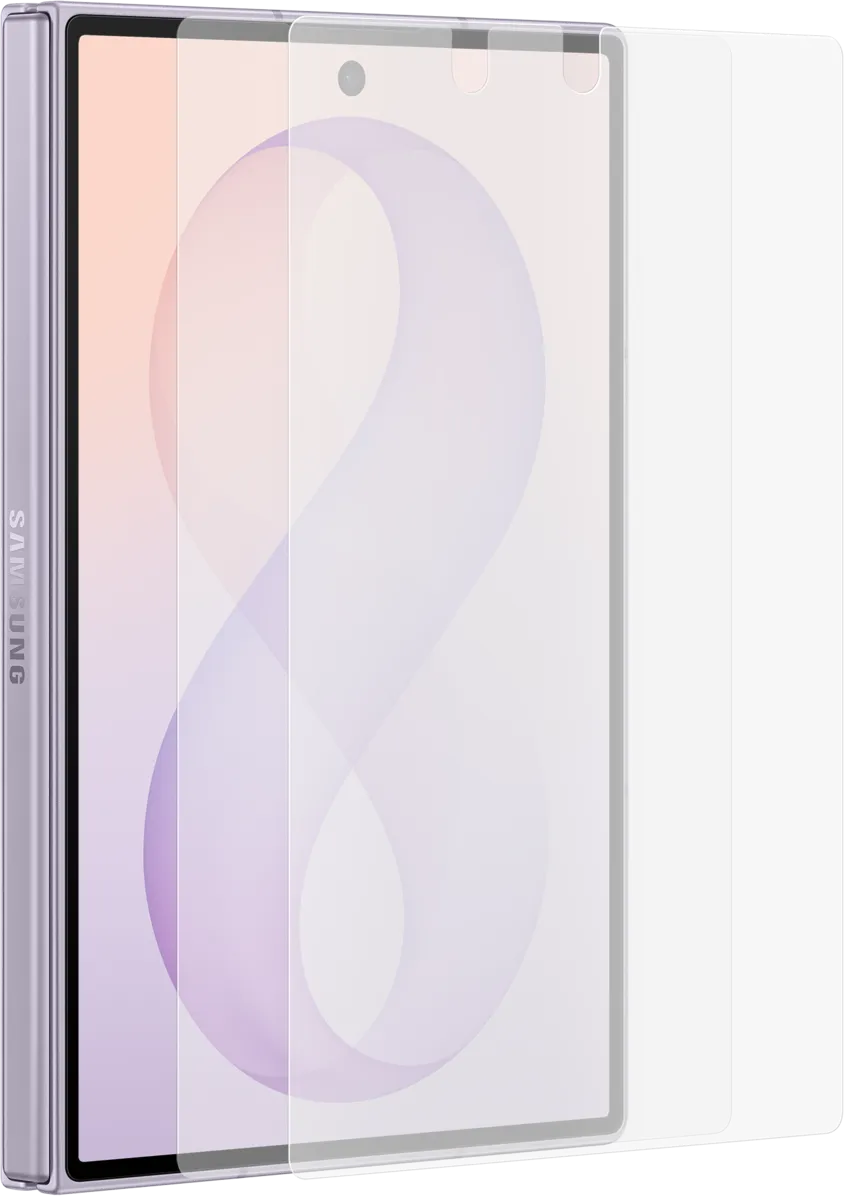 Pellicola protettiva per schermo esterno anti-riflesso per Samsung Galaxy Z Fold8 F971, plastica, set da 2 pezzi EF-UF971CTEGWW