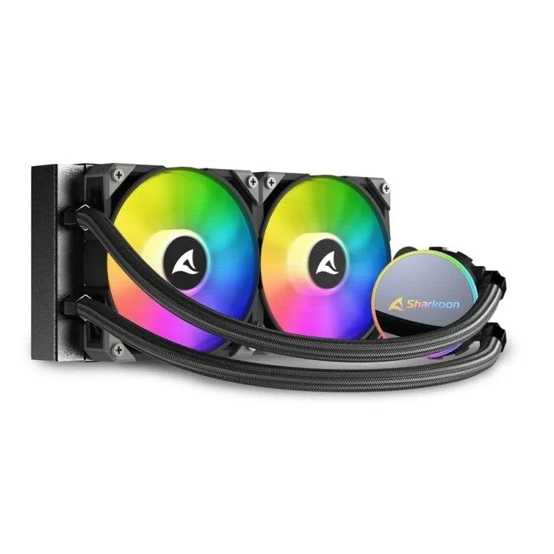 Refrigerazione Liquida Sharkoon S70 RGB 240mm 2 Ventole RGB