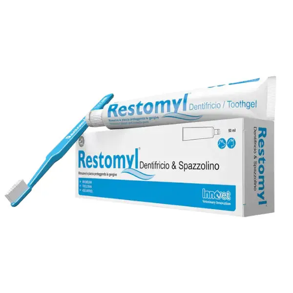 Restomyl dentifricio e spazzolino Extra Soft Innovet 50 ml