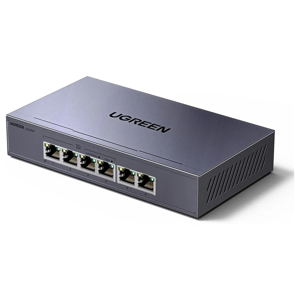 Switch di rete UGREEN CM741 (35371EU), Grigio