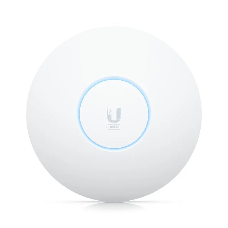 Ubiquiti Networks U6 Enterprise Punto di accesso WiFi 6E 4800Mbit/s POE+ Bianco