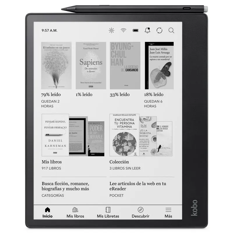 Rakuten Kobo Elipsa 2E lettore e-book Touch screen 32 GB Wi-Fi Nero