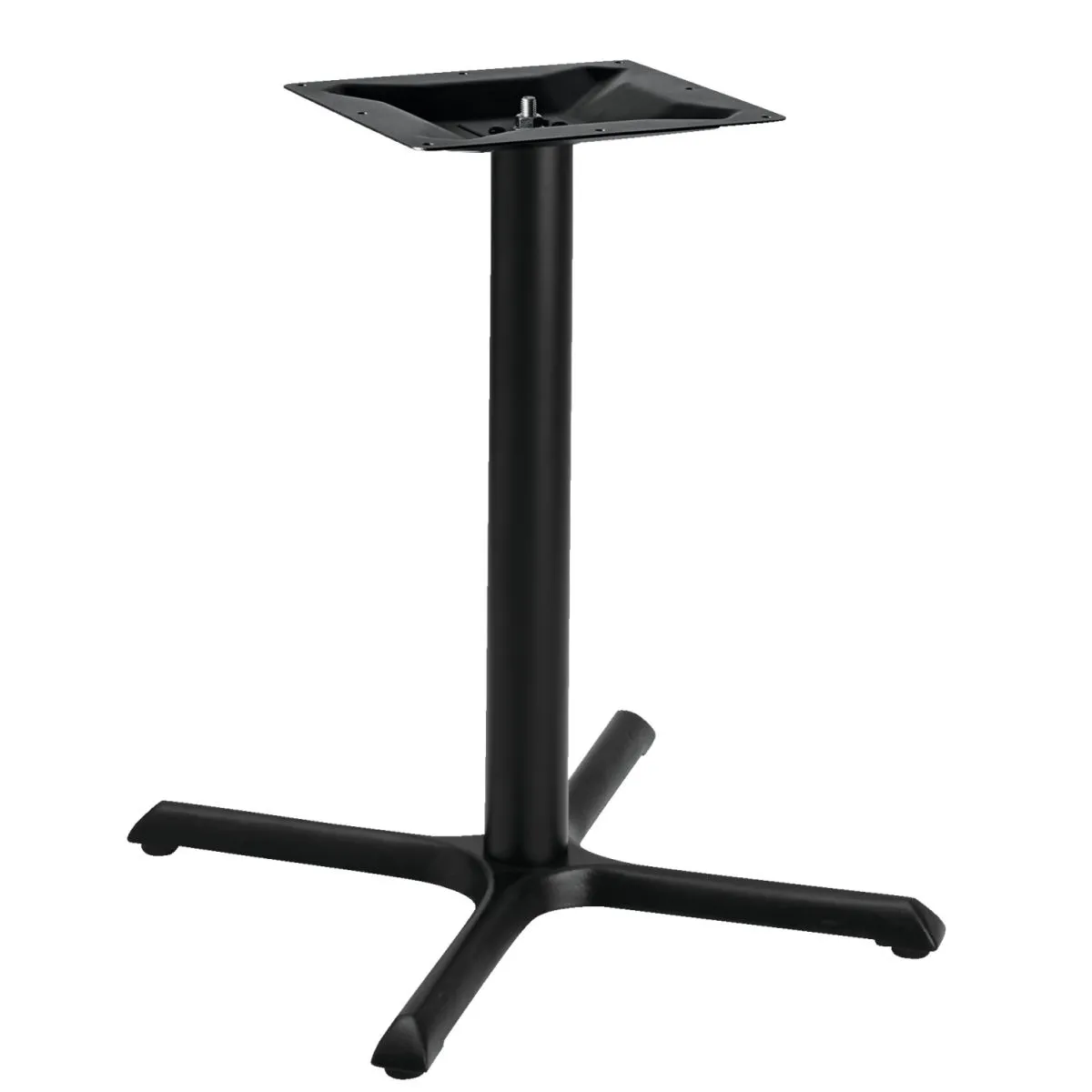 VEGA Base per tavolo Modern; 84x84x72 cm (LxLxH); nero