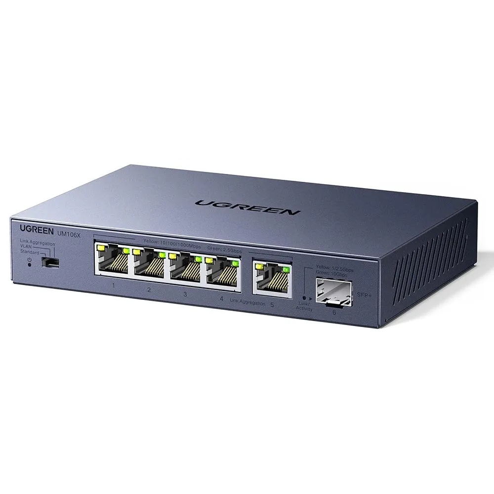 Switch di Rete UGREEN 35048EU, Grigio
