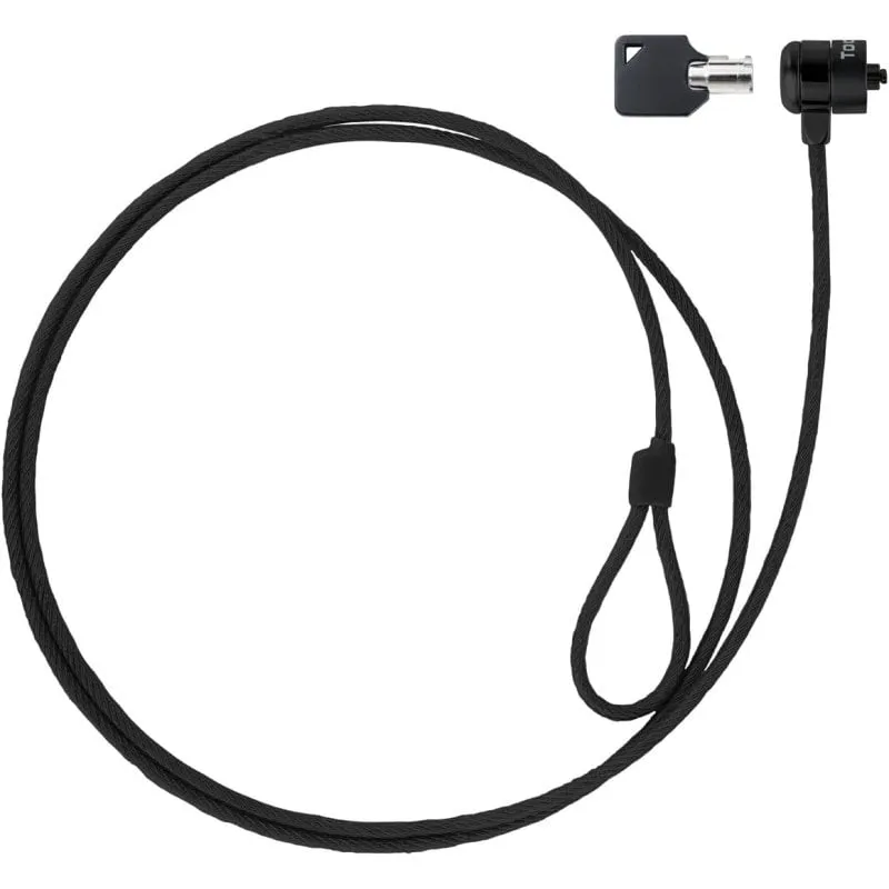 TooQ TQCLKC0025-G Cavo di sicurezza con chiave per laptop 1,5 m Grigio