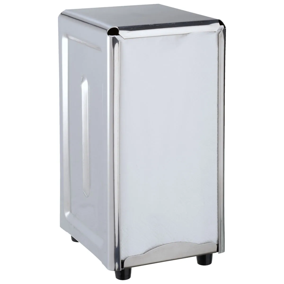 PULSIVA Portatovaglioli Entlada; 9.5x19x11.5 cm (LxHxP); acciaio inox