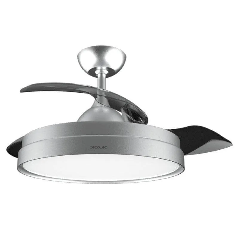 Ventilatore da Soffitto con Luce Cecotec EnergySilence Aero 4280 40W 106cm 6 Velocità Pale Retrattili Telecomando Funzione Inverno