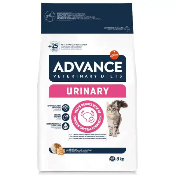 Advance Veterinary Diets Urinary Cat 8 kg - Dieta veterinaria per gatti