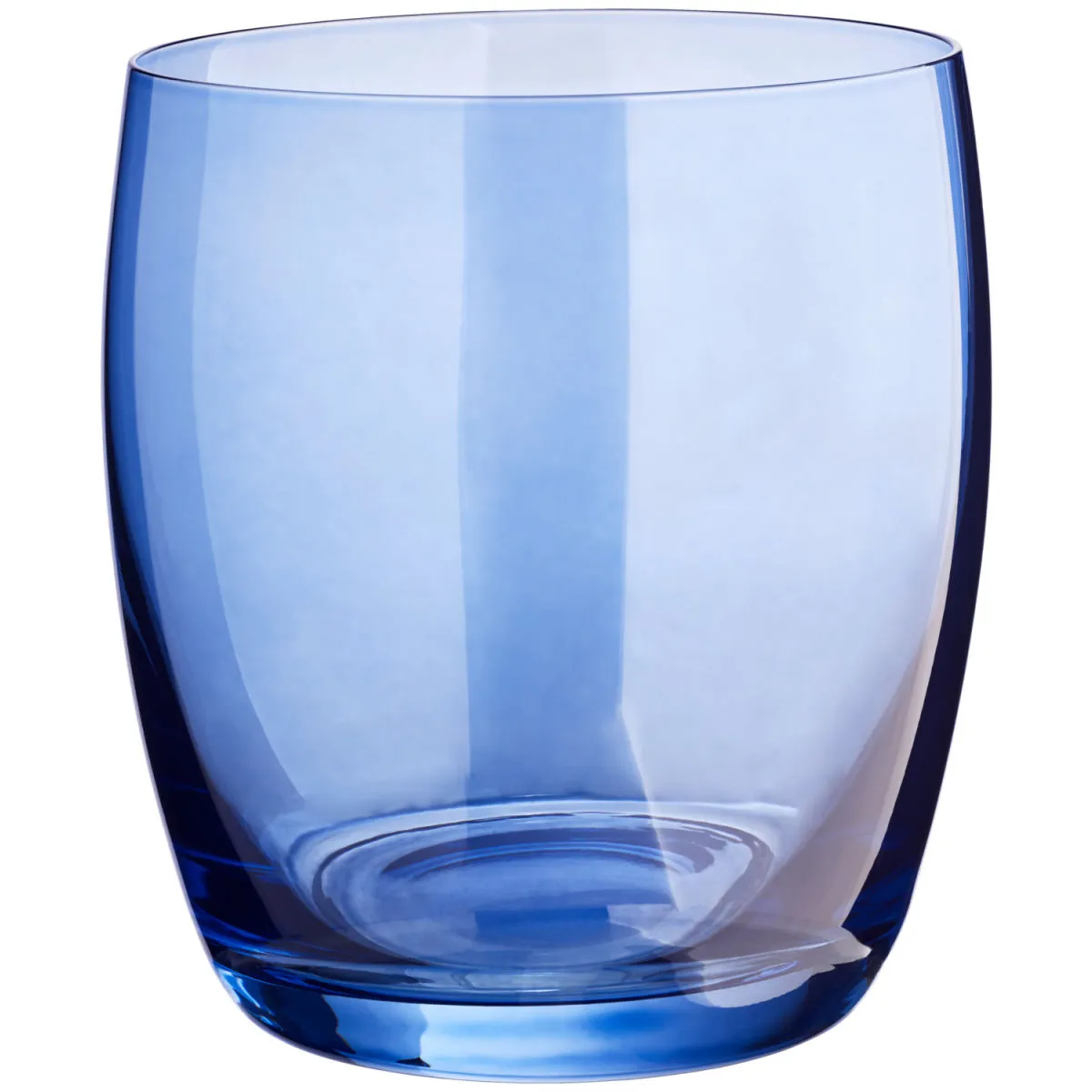 6x VEGA Bicchiere acqua Amantea Crystal; 450 ml, 8.2x9.9 cm (ØxH); blu; 6 pz. / Pacco