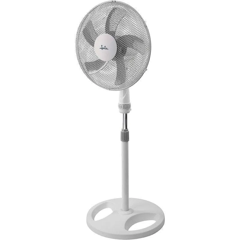 Ventilatore a Piantana Jata JVVP3050 50W 43cm 3 Velocità Testa Inclinabile Oscillante
