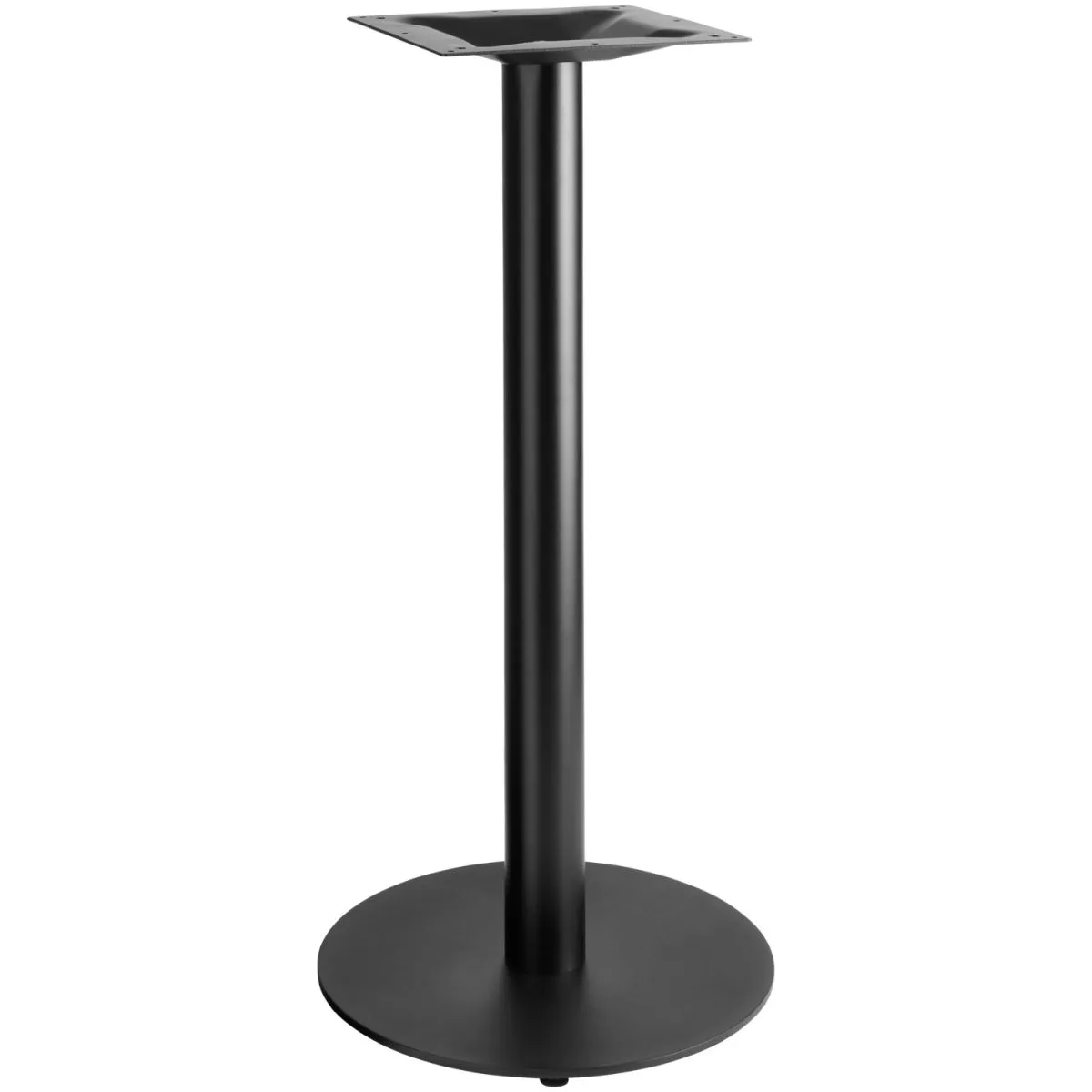 VEGA Base per tavolo alto da interno Fino rotondo; 43x90 cm (ØxH); nero; rotonda