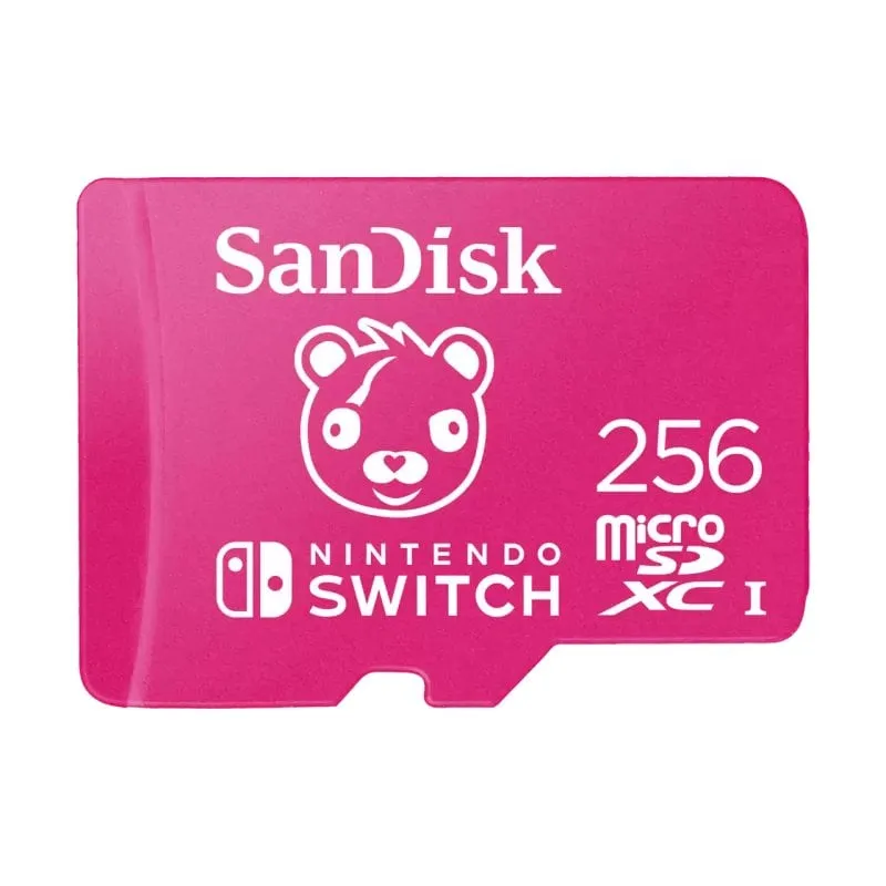 SanDisk MicroSDXC 256 GB UHS-I per Nintendo Switch Edizione Fortnite
