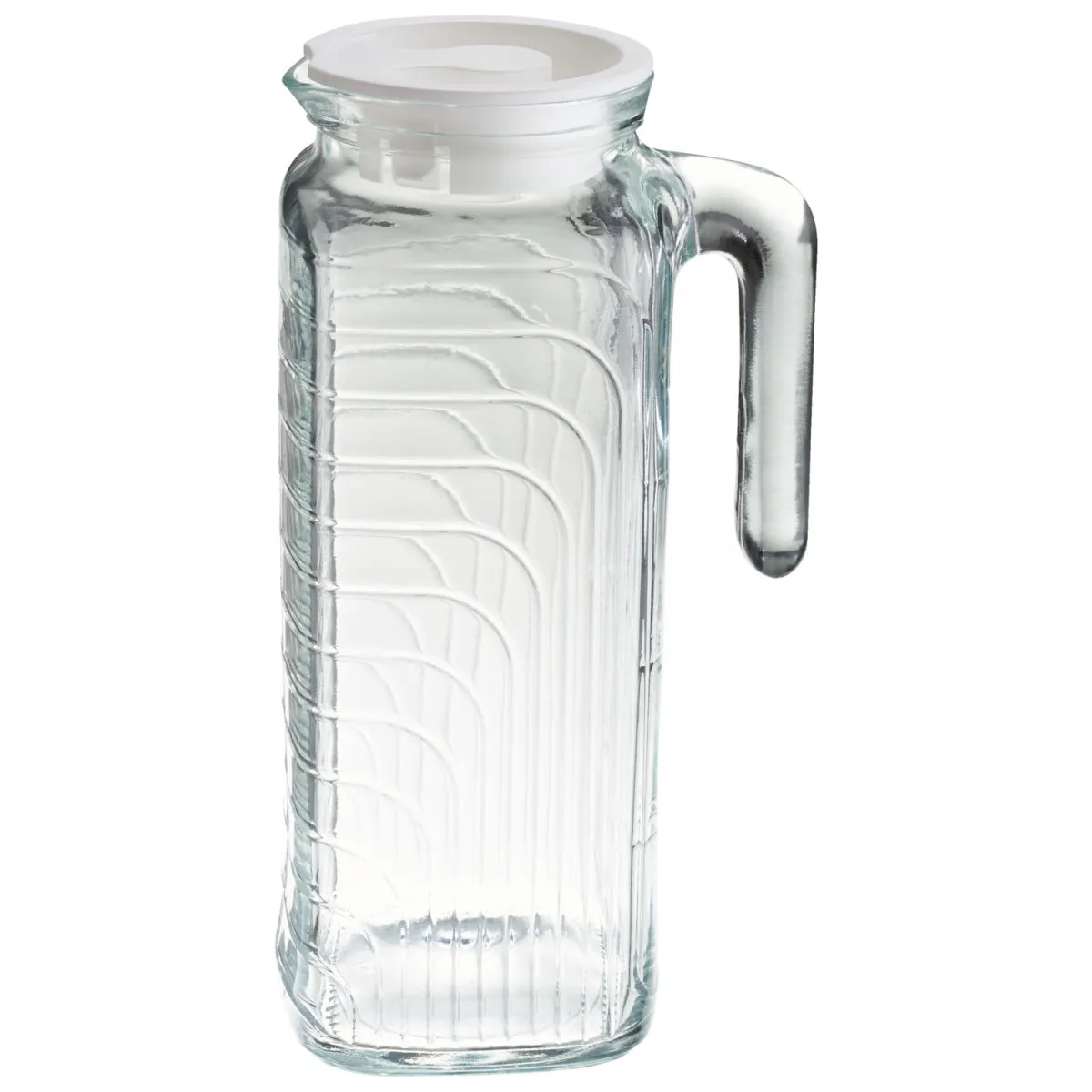 6x Bormioli Rocco Brocca Gelo; 1200 ml, 8x22.5 cm (ØxH); trasparente; rotonda; 6 pz. / Pacco