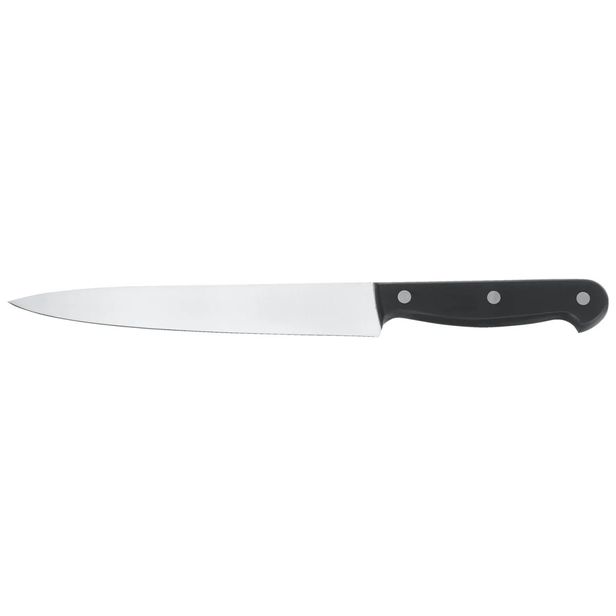 PULSIVA Coltello prosciutto POM; lunghezza lama 20 cm, 32 cm (L); nero