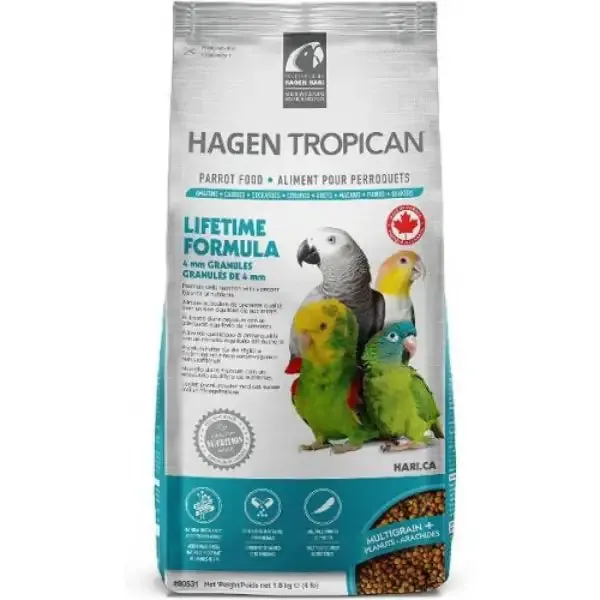 Hagen Hari Lifetime Formula 1,8 kg Granuli da 4 mm - Mangime per uccelli