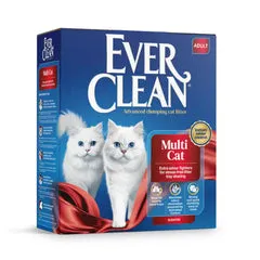 Ever Clean Multiple Cat lettiera agglomerante 10 lt (8,3 kg) Mulitiple - Lettiera agglomerante