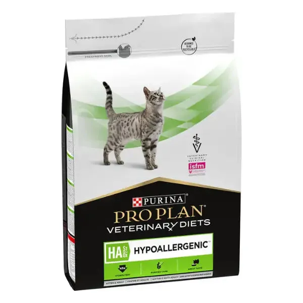 Purina Pro Plan Veterinary Diets HA hypoallergenic 3,5 kg - Dieta veterinaria per gatti