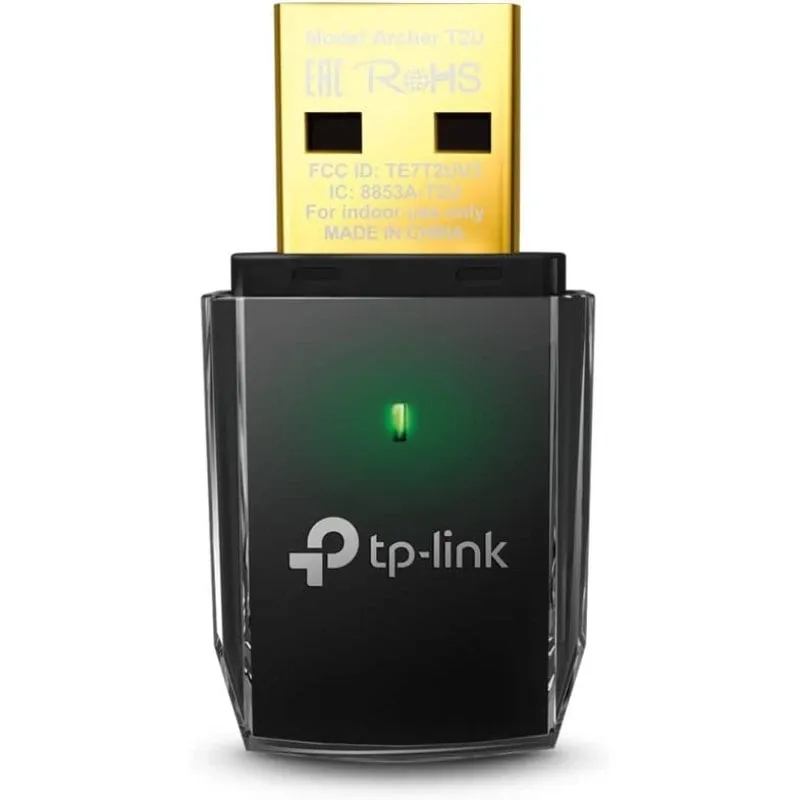 Adattatore wireless USB dual band TP-Link Archer T2U V3 AC600