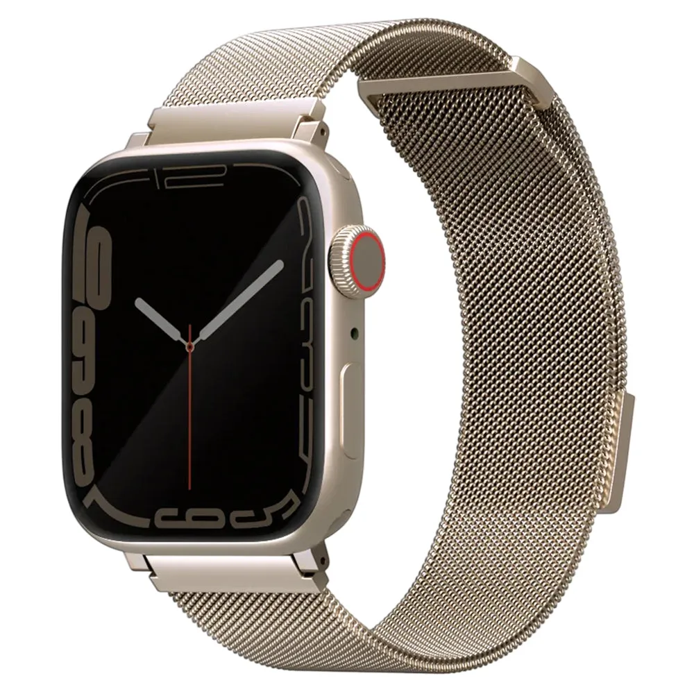 Cinturino UNIQ Dante per Apple Watch 42mm / 41mm / 40mm / 38 Series, Dorato