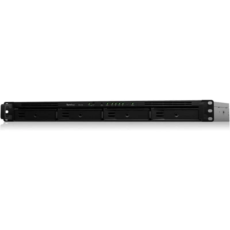 Synology RX418 array di dischi Rack (1U) Nero, Grigio