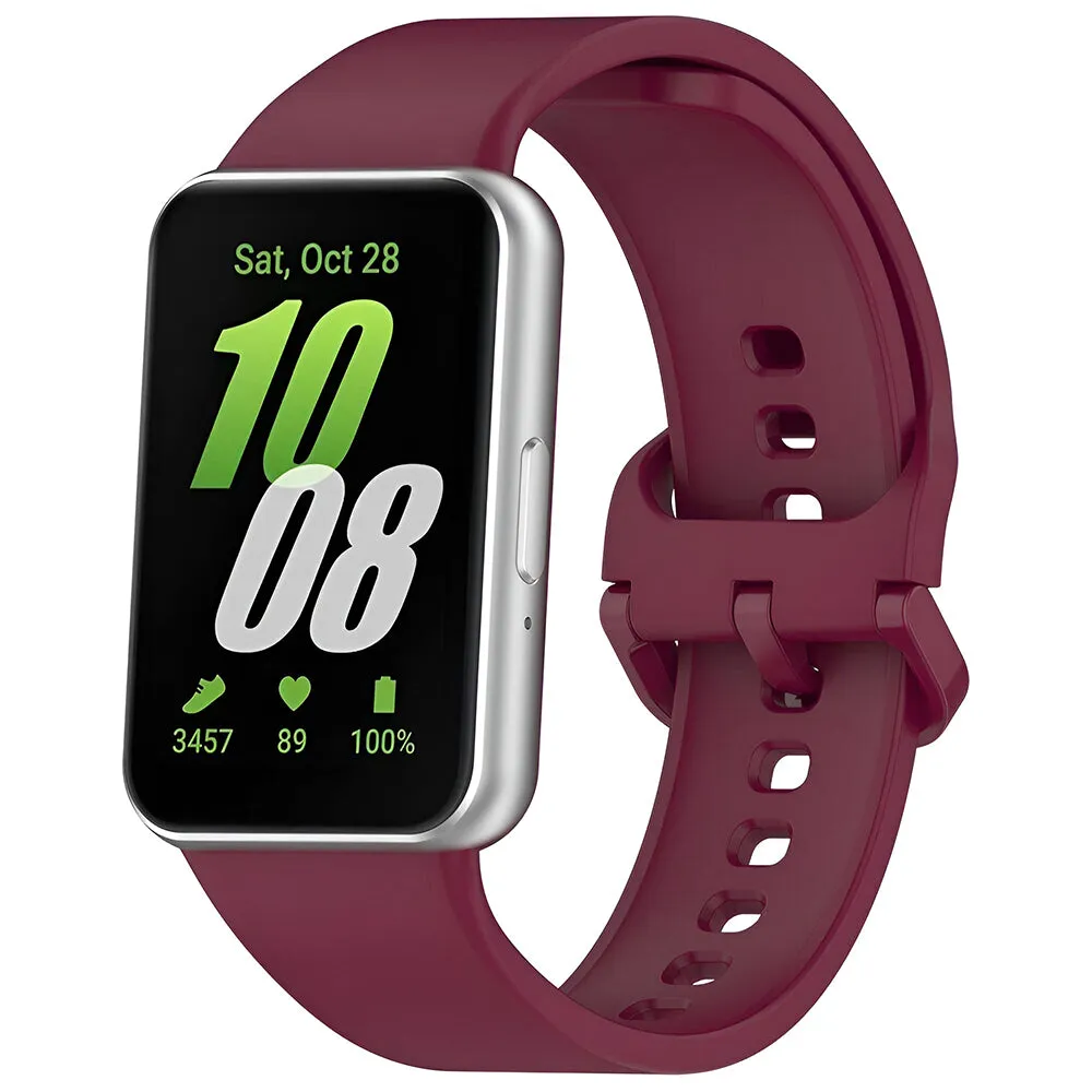 Cinturino Techsuit W086 per Samsung Galaxy Fit3 R39M, Vinaccia