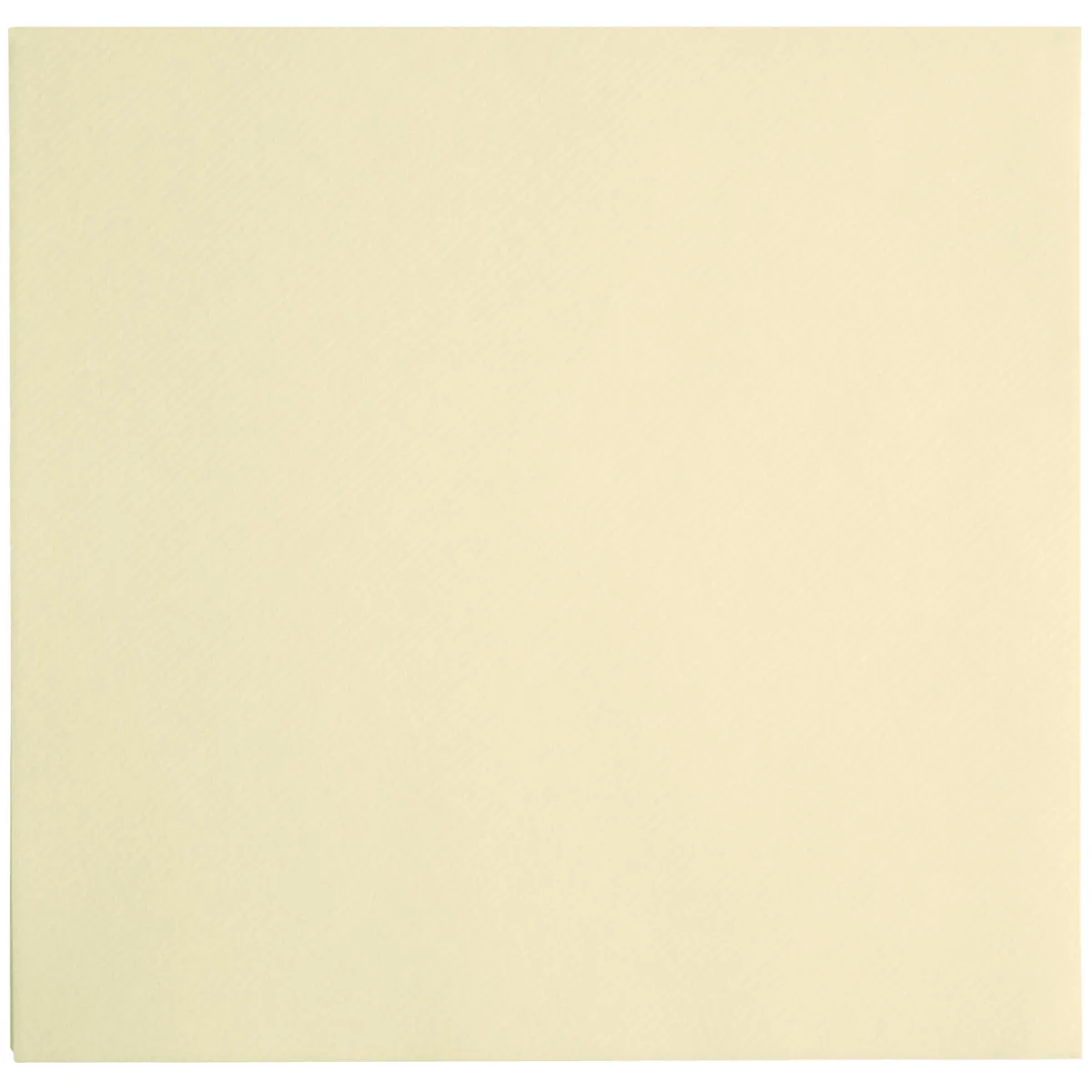 50x GARCIA DE POU Tovagliolo Arla piega 1/4; 40x40 cm (LxL); bianco crema; 50 pz. / Pacco