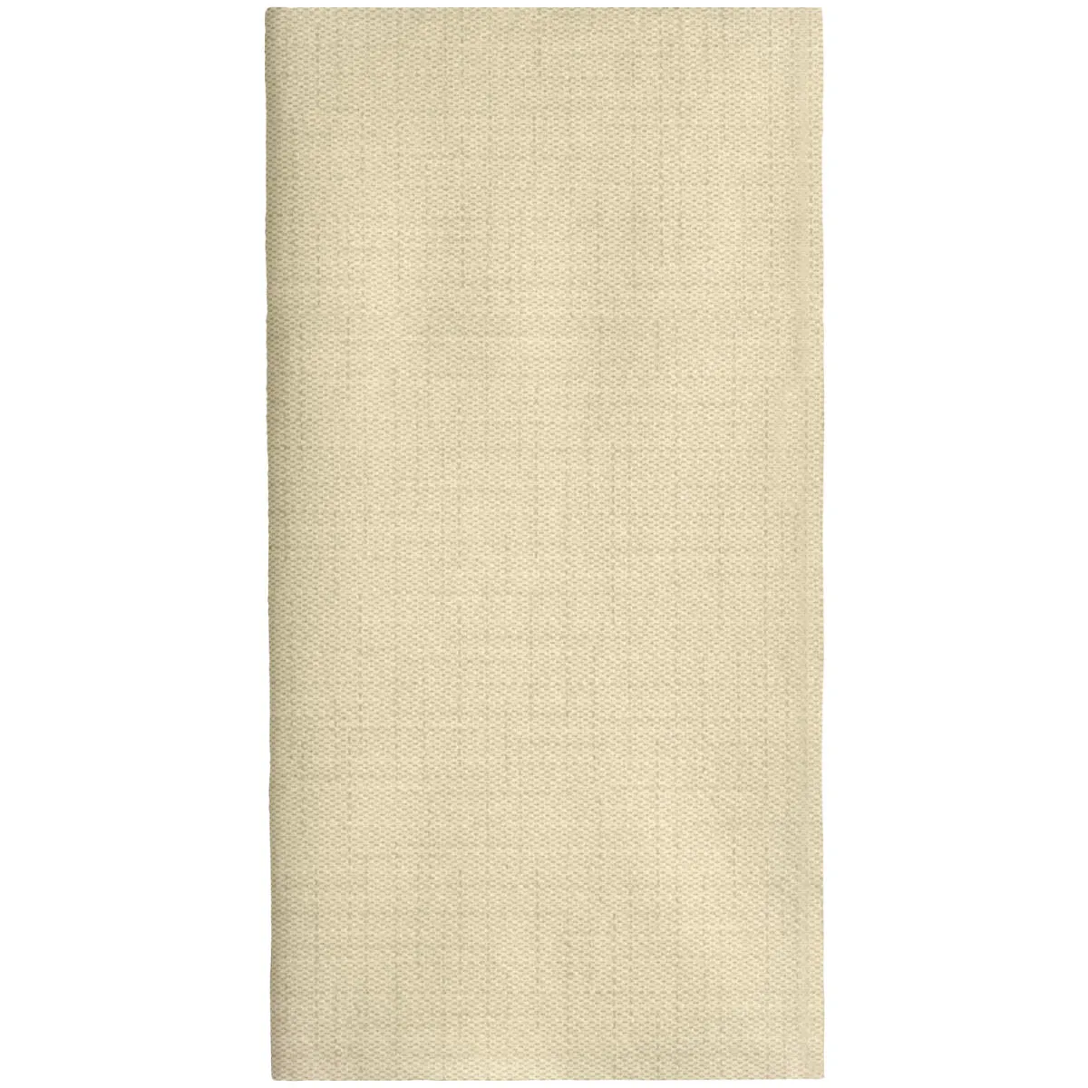 50x GARCIA DE POU Portaposate con tovagliolo Cotto; 10x20 cm (LxL); bianco crema; 50 pz. / Pacco