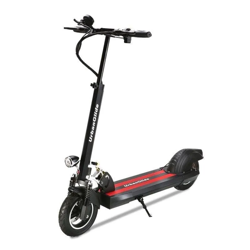Monopattino elettrico UrbanGlide AR2 500W Autonomia 40km Ruote 10" Freni a disco Nero/Rosso