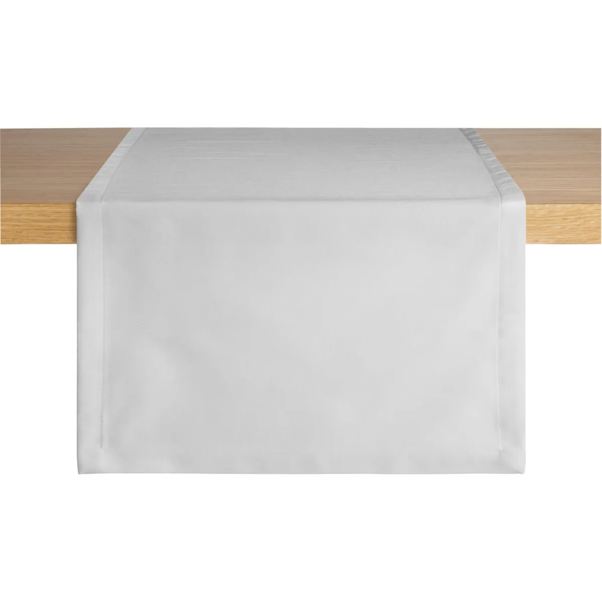 ERWIN M. Runner tavola Parla; 40x130 cm (LxL); bianco; rettangolare