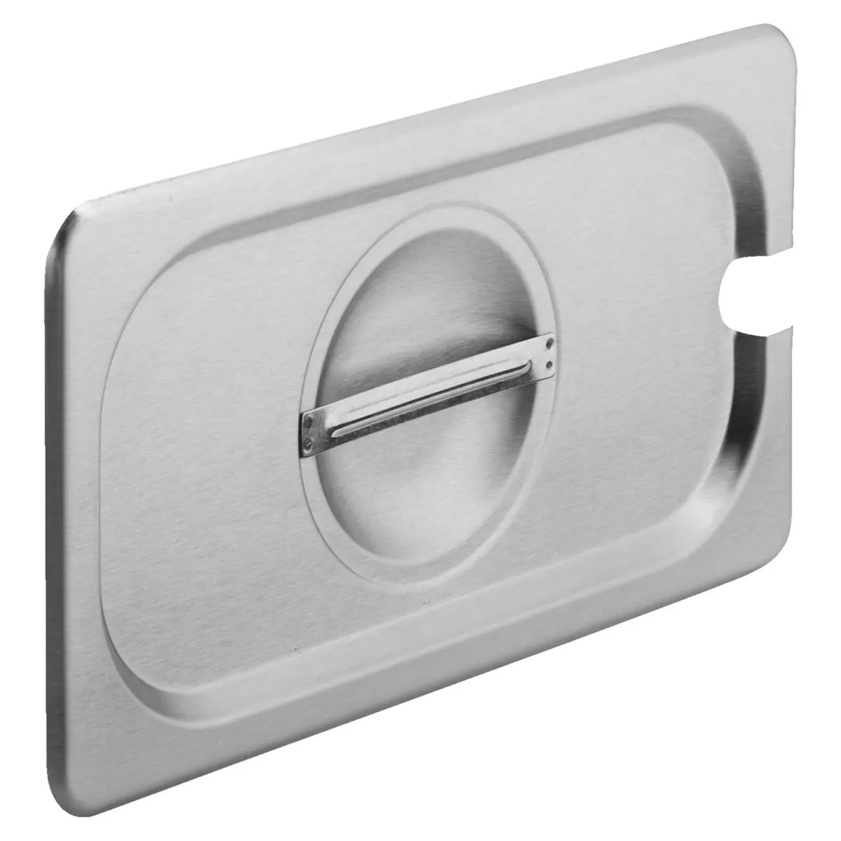 PULSIVA Coperchio gastronorm 1/3 Profi con inserto per cucchiaio; GN 1/3, 32.7x17.6 cm (LxL); acciaio inox