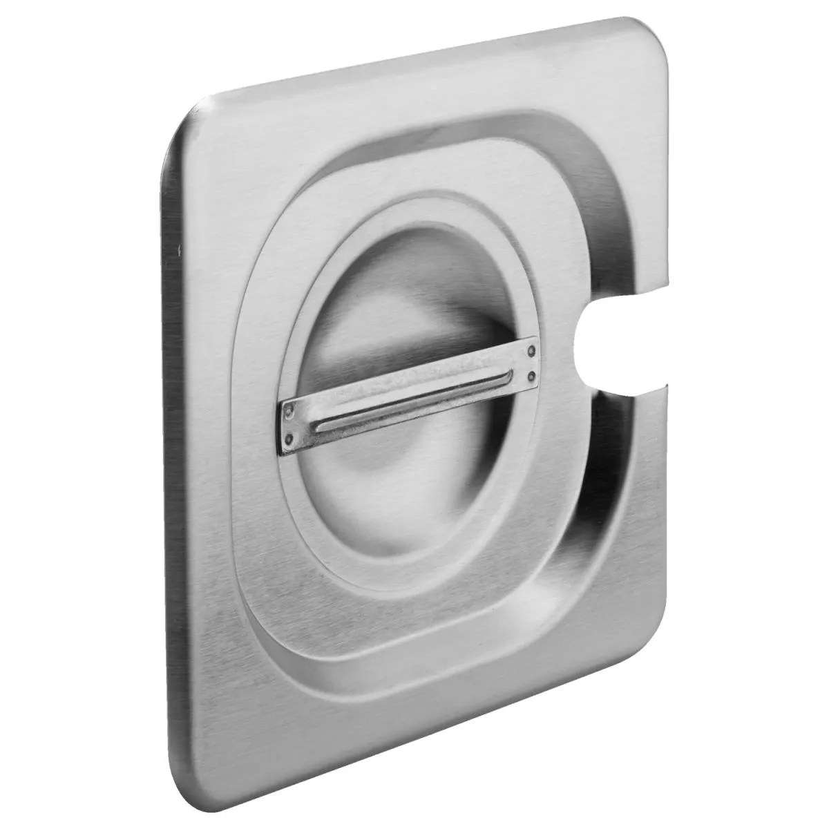 PULSIVA Coperchio gastronorm 1/6 Profi con inserto per cucchiaio; GN 1/6, 17.6x16.2 cm (LxL); acciaio inox